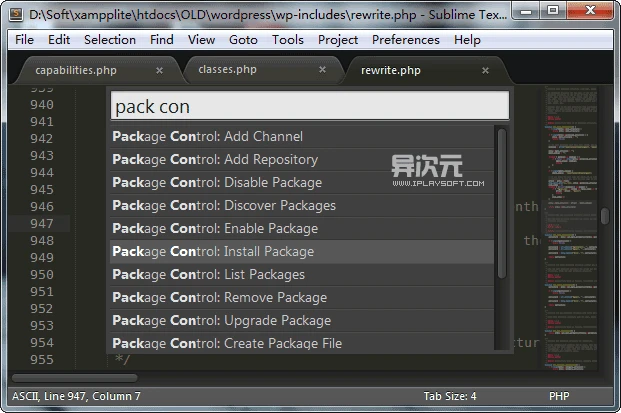 Package Control